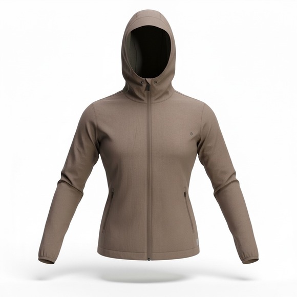 Vuori Jackets & Blazers - Vuori Womens Small Brown Full Zip Outdoor Trainer Shell Performance Jacket